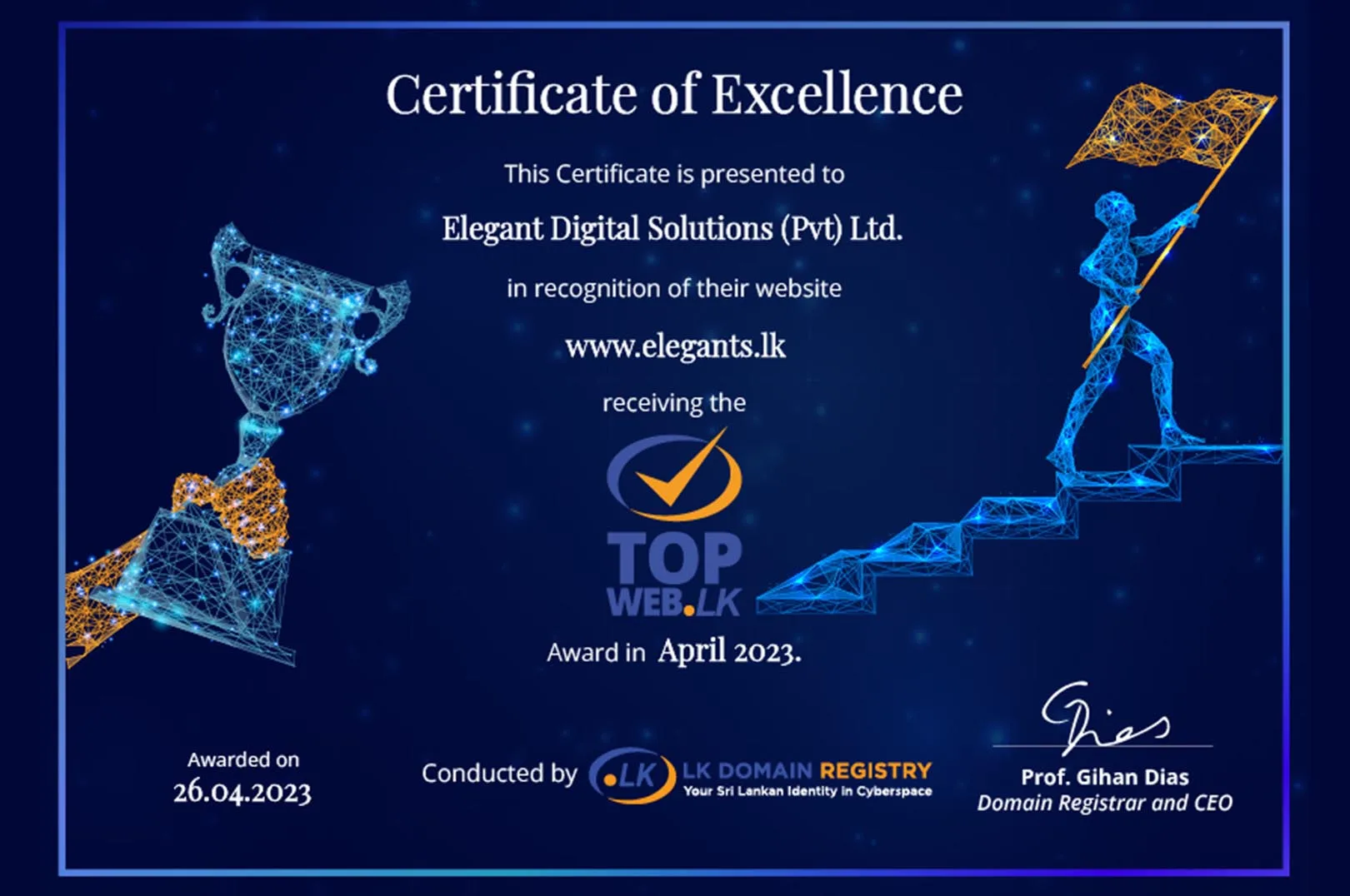 Recognition in the TopWeb.LK Competition