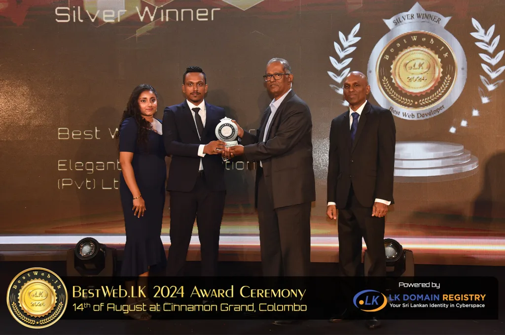 Elegant Triumphs at BestWeb.LK 2024: A Year of Excellence and Recognition