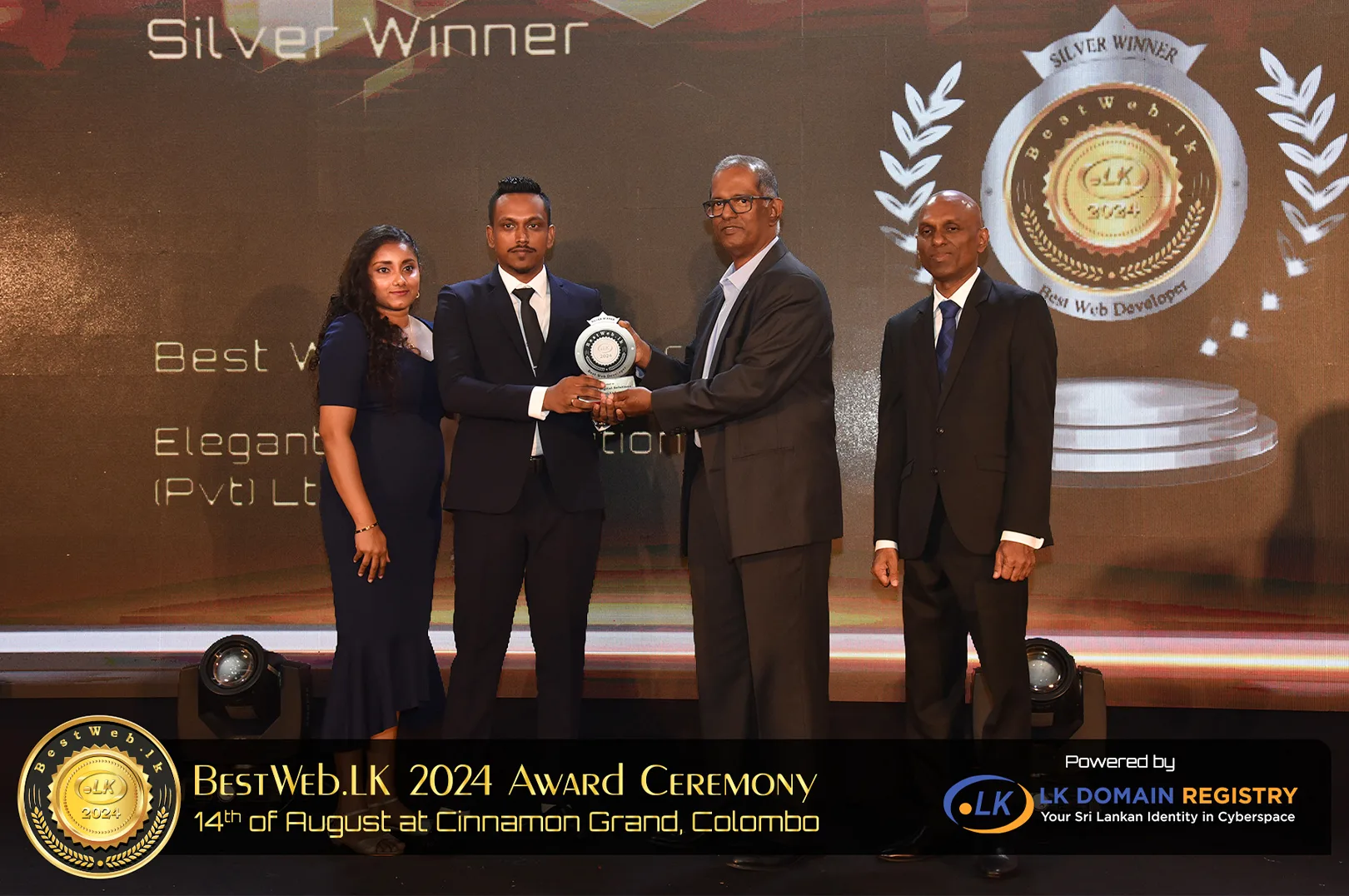 Elegant Triumphs at BestWeb.LK 2024: A Year of Excellence and Recognition