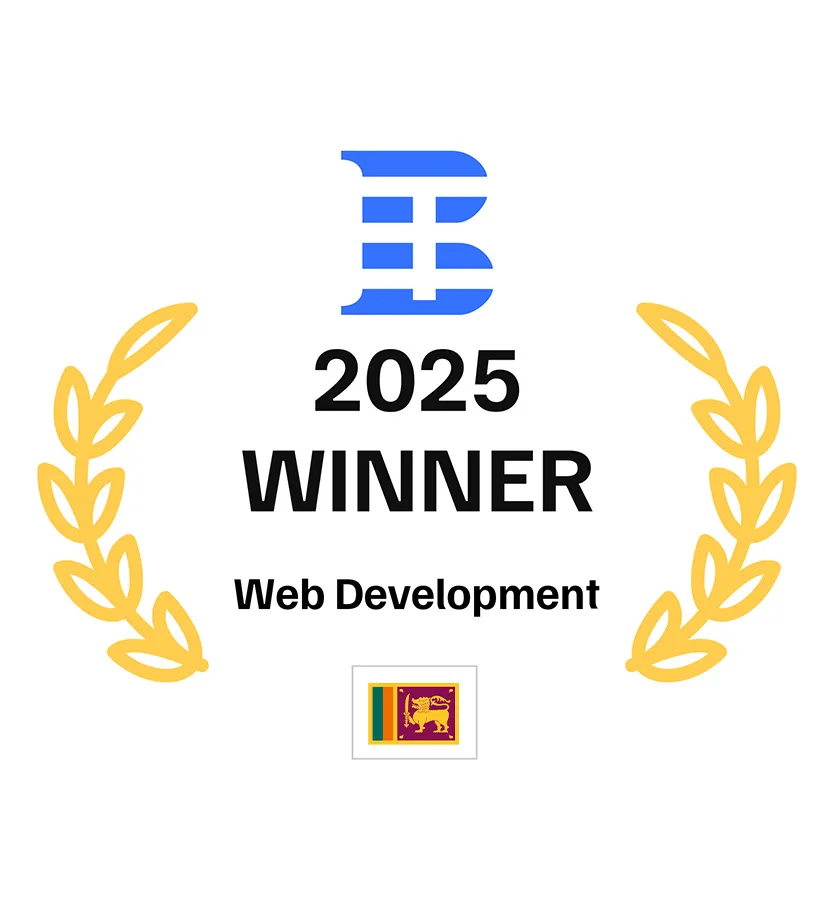 TechBehemoths 2025 Awards Winner Web Development Services